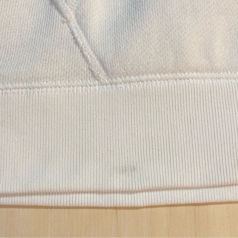 Abercrombie & Fitch Ivory Hoodie with Logo - Picture 8 of 8
